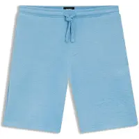 BOSS pour homme. 50509326 Bermuda Rib bleu (M), Casuel, Coton