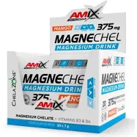 Amix Magnechel Magnesium Chelate 375mg Energy Drink Monodose Box 20 Units Clair