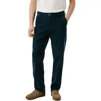 Pepe Jeans pour homme. PM2100003 Pantalon chino régulier en velours côtelé marine (28), Casuel, Coton