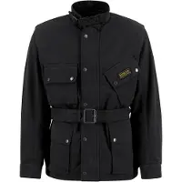 Barbour pour homme. MCA1069 Veste A7 noire (L), Casuel, Coton