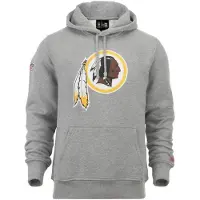 New Era Nfl Regular Washington Commanders Hoodie Gris L Homme