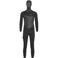 Orca Tango Hooded 4/3 Mm Long Sleeve Chest Zip Hooded Neoprene Suit Noir MT Homme