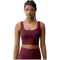 Born Living Yoga Yami Medium Support Sports Top Rouge M Femme