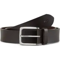 Tom Tailor Ceinture 'Scott' brun foncé