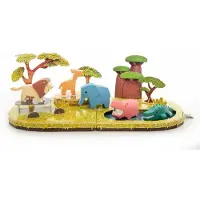 Halftoys Animal World Educational Game Multicolore Enfants