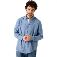 Garcia J51082 Long Sleeve Shirt Bleu XL Homme