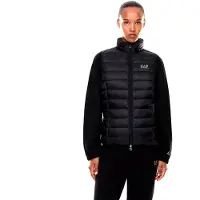 EA7 pour femme. 7W000472_AF12477 Gilet pliable rembourré Core noir (XS), Casuel, Polyamide