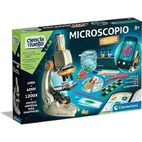 Clementoni Jouet Éducatif Microscope Intelligent Deluxe