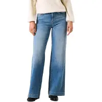 Garcia Celia wide femme Jeans, 25/30, Bleu, Wide fit