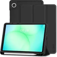 Tech-Protect SmartCase Pen (Samsung Galaxy Tab A9+), Étui pour tablette, Noir