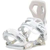 SP United Core Snowboard Bindings Argenté M