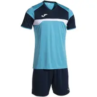 Joma Danubio Iii Short Sleeve Set Bleu 9-10 Years Enfants