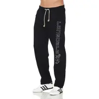 Lonsdale Pantalon 'Stonefield' noir / blanc