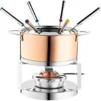 MÄSER Fondue, Set à fondue, Cuivre, Argent
