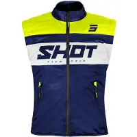 Shot Race Gear Bodywarmer Lite Vest Bleu XS Homme