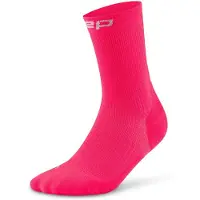 Cep Core Run Socks Mid Cut 5.0, chaussettes de course, femme, rose