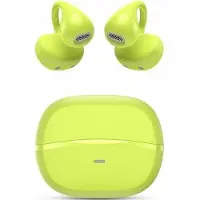 SPC Boost Clip - Casque sans fil avec clip d'oreille ouvert | ENC pour des appels clairs | 26h de batterie | Bluetooth et Google Fast Pair | IPX5 | Control Touch et assistant vocal -- Vert