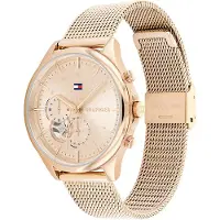 Tommy Hilfiger Quinn 38 Mm Woman Watch Doré Femme
