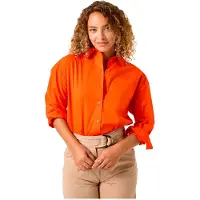 Garcia femme Chemise, S, Orange
