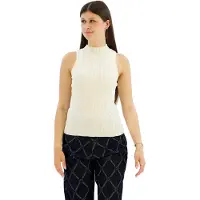 HUGO Sarepilk 10271887 Sleeveless T-shirt Blanc XS Femme