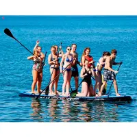 Kohala Mega Big Inflatable Paddle Surf Set Bleu 500 cm/200 cm