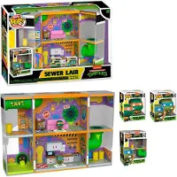 Funko POP! Pop! Bitty POP - Figurki Ninja Turtles Sewer Lair - Winylowa Kolekcja