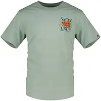 Salty Crew Ink Slinger Standard Uv Short Sleeve T-shirt Vert S Homme