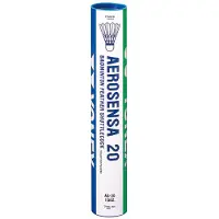 Yonex Aerosensa 20 V2 Badminton Shuttlecocks Blanc 20 Units