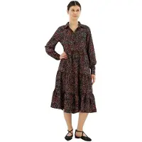 Replay W9776.000.73810 Long Sleeve Dress Multicolore M Femme