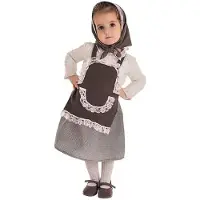 Creaciones Llopis Children´s Chestnut-maker Costume Marron 7-9 Years Enfants