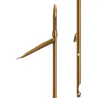 BEUCHAT 6.5 Mm Spear With Shark Fins And Simple Flopper Spearshaft Doré 150 cm