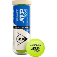 Dunlop Boîte De 3 Balles De Tennis Tb Atp Tour