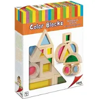 Cayro Wooden Color Blocks Game Multicolore Enfants