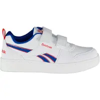Reebok Royal Prime 2.0 Two Strap Hoop & Loop Trainers Blanc EU 27 Enfants