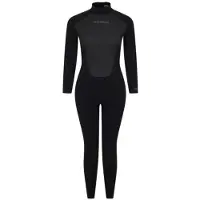 Typhoon Storm 5 4/3 Mm Woman Long Sleeve Back Zip Neoprene Suit Noir M Femme