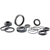 RMS Beauty Malaguti F12/mbk/yamaha 100660870 Crankshaft Oil Seals Kit 10 Units Argenté