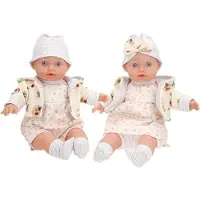 Colorbaby 39177 Sweet Soft Body 32cm Set Doll Beige