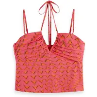 Scotch & Soda U9a00700t Sleeveless Top Rose 40 Femme