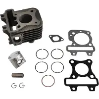 Blast Piaggio 50 4t 2 Valves 39 Mm Cylinder Kit Argenté