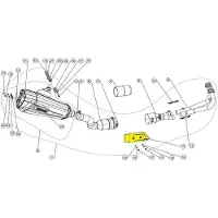 Akrapovic Carbon P-hsya14 Heat Shield Noir
