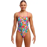 Funkita High Leg Swimsuit Multicolore AUS 6 Femme