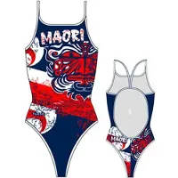 Turbo Maori Swimsuit Bleu 3-4 Years Fille
