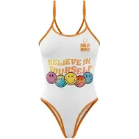 Otso Smiley World Believe Swimsuit Blanc L Femme