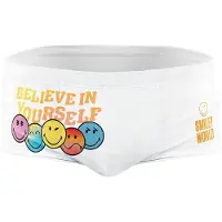 Otso Smiley World Believe Swimming Boxer Blanc M Homme