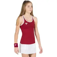 Tecnifibre Team Sleeveless T-shirt Rouge 10-12 Years Fille