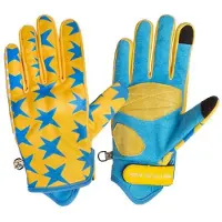 By City Glam Summer Gloves Jaune XS Homme