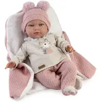 MuÑecas Guca Nerea Babypuppe Rosa Taille unique