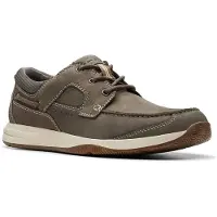 Clarks pour homme. 26176973 Chaussures de bateau en cuir Sailview Lace (41.5), Plat, Lacets, Casuel