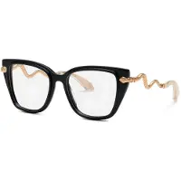 Roberto Cavalli Vrc104 Butterfly Woman Glasses Noir 140/52 mm Femme