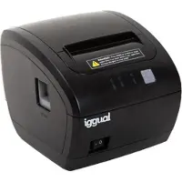Iggual TP EASY 80 USB+RJ11 imprimante thermique noir